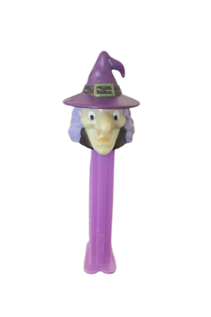 Pez Purple Witch with purple stem Hat And Hair | eBay