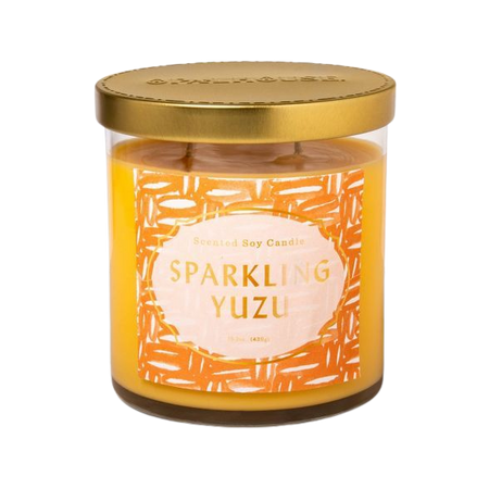 15.2oz Glass Jar 2-Wick Candle Sparkling Yuzu - Opalhouse™ : Target
