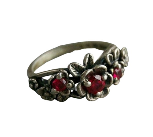 Cifeeo Vintage Flower ring