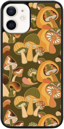 BlingRing Green Mushrooms Phone Case