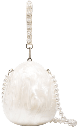 Shop Simone Rocha XL Egg perspex crossbody bag with Express Delivery - FARFETCH