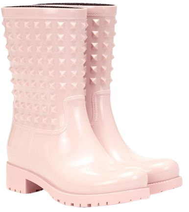 Valentino Garavani rubber rain boots