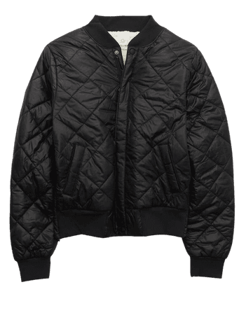 OFFLINE Sherpa Lined Puffer Bomber Jacket