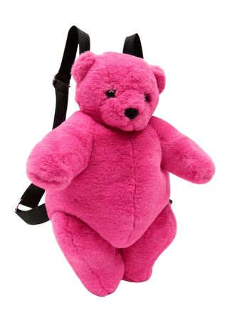Delia’s Teddy Bear Backpack - Hot Pink | Dolls Kill