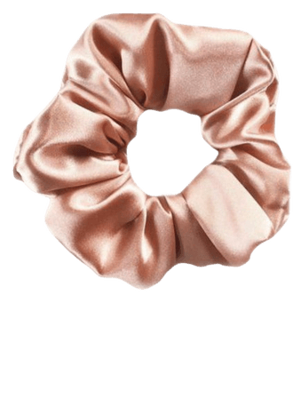 rose gold scrunchie