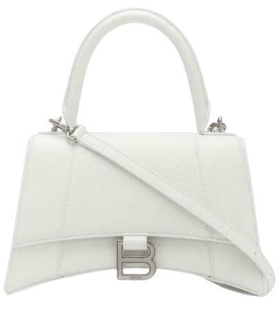 Balenciaga Small Hourglass Top Handle Bag 5935461IZHY White | Farfetch