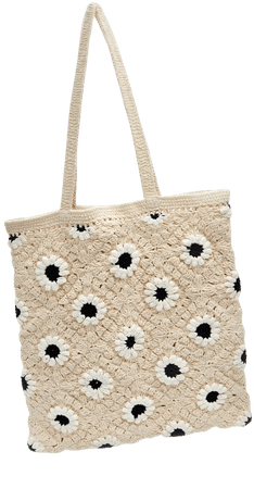 Crochet tote bag - Women's All | Stradivarius Greek