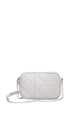 Quilted crossbody bag with chain - Women's fashion | Stradivarius United States