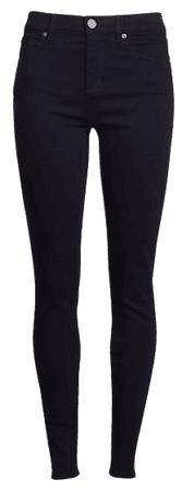 Tall Skinny Jeans in Black