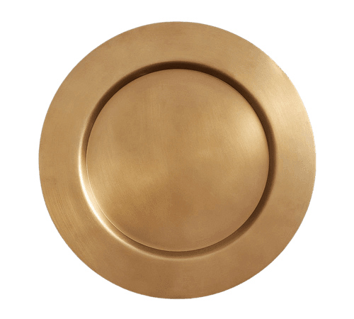 Bleecker Metal Charger Plate | Pottery Barn