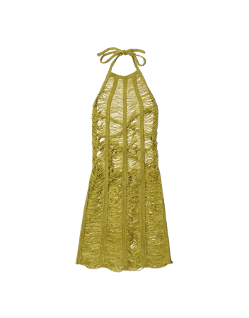 Open knit dress - New - Woman | Bershka