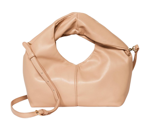 target knot handle tan bag