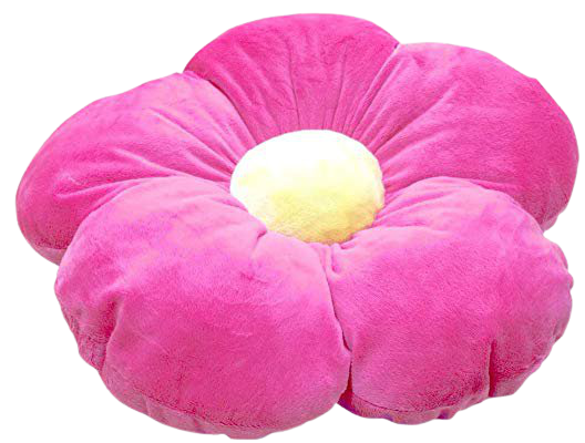 Amazon.com: Butterfly Craze Girls Flower Floor Pillow Seating Cushion, for a Reading Nook, Bed Room, or Watching TV. Softer and More Plush Than Area Rug or Foam Mat. 35", Hot Pink: Toys & Games