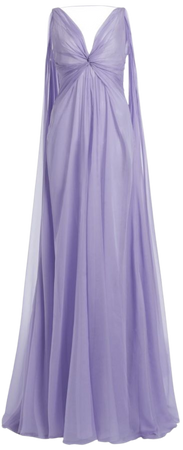 lilac purple gown