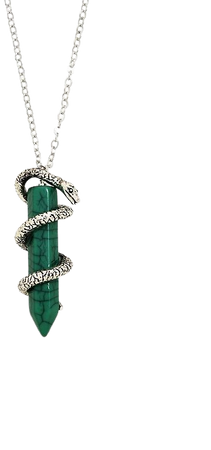 Harry Potter Slytherin Crystal Necklace