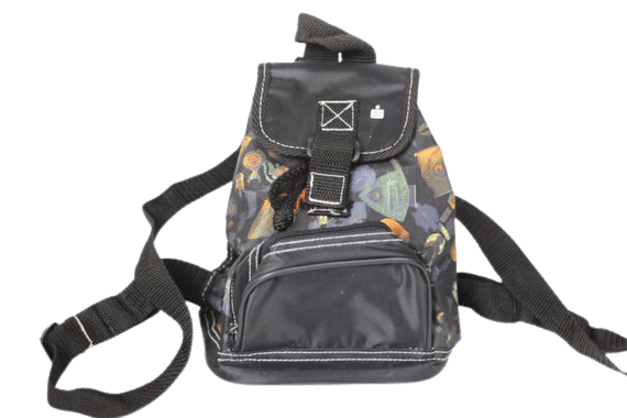 Vintage Black Mini Backpack Little Bag Kids Trash Grunge Goth | Etsy
