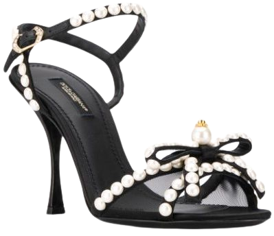 Dolce & Gabbana Sandalen Mit Perlenverzierung