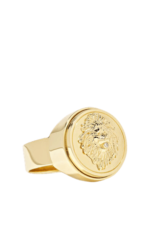 Gold Strength 18-karat gold diamond ring | Foundrae | NET-A-PORTER