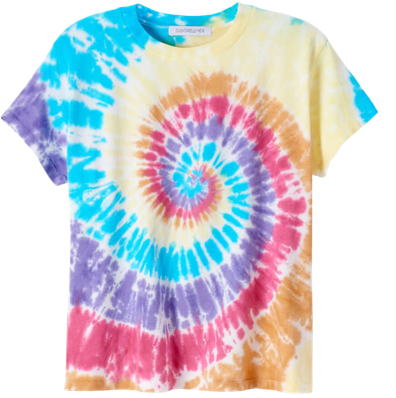Daydreamer Tie Dye Girlfriend T-Shirt | Nordstrom