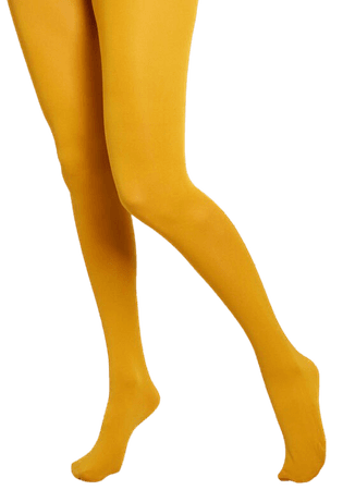 Accent Your Ensemble Tights Mustard | ModCloth