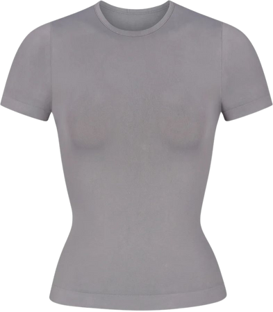 SOFT SMOOTHING SEAMLESS T-SHIRT | PACIFIC - SOFT SMOOTHING SEAMLESS T-SHIRT | PACIFIC
