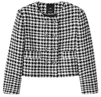 Tweed jacket with jewel buttons - Women | Mango USA