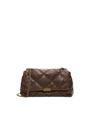 Distressed-effect quilted crossbody bag - Women's See all | Stradivarius United States