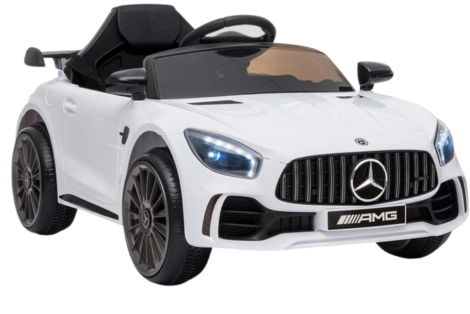 Mercedes Kids Electric Ride On Car - White