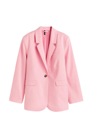 Single-breasted Jacket - Light pink - Ladies | H&M US