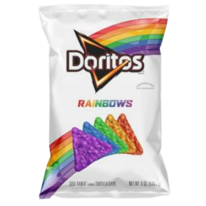 rainbow doritos