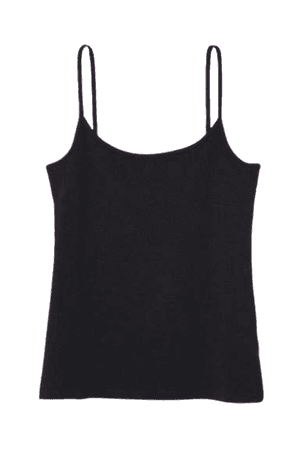 Jersey Camisole Top - Black