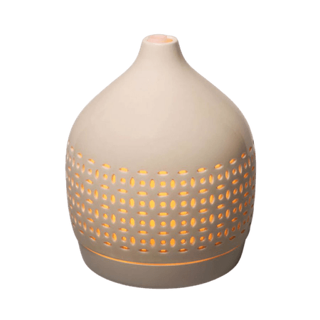 300ml Cutout Ceramic Color-Changing Oil Diffuser White - Opalhouse™ : Target