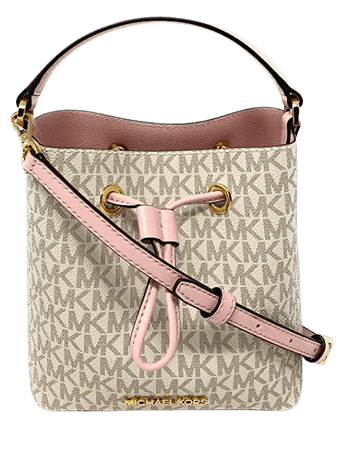 Michael Kors Suri Small Bucket Shoulder Bag (Blush Multi): Handbags: Amazon.com