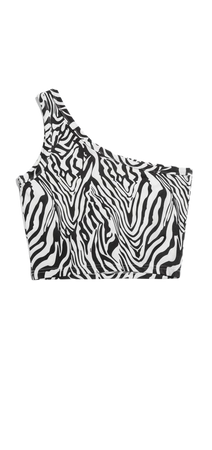 zebra print top