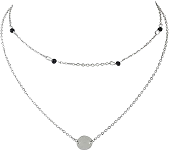 Women's Layered Layered Necklace wrap necklace Ladies Simple Multi Layer Silver Necklace Jewelry For Daily Date 6507242 2019 – $3.99