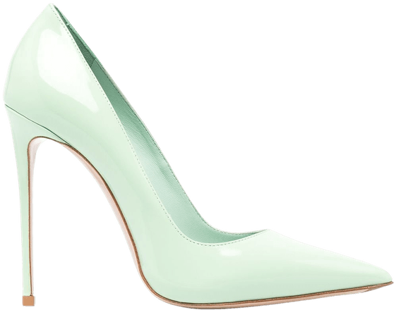 Shop green Le Silla Eva pointed toe pumps with Afterpay - Farfetch Australia