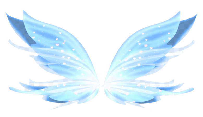 Blue Fairy Wings