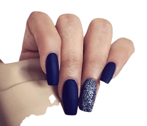 Hottest 30+ Nail Ideas for 2019 - Page 4 of 22 - Veguci | Navy nails, Blue nail art designs, Blue nail designs