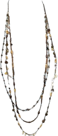 70s beaded necklace