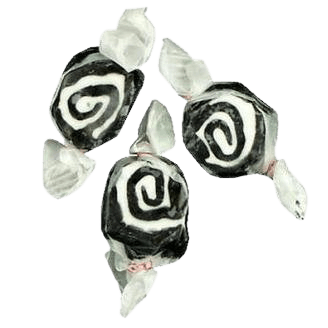 Licorice Swirl Salt Water Taffy - 2.5lb – CandyDirect