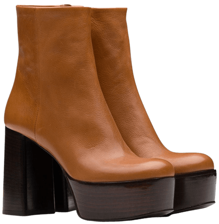 Prada Platform Ankle Boots - Farfetch