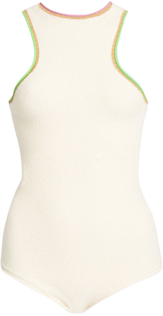 Cutout Cotton Bodysuit By Victoria Beckham | Moda Operandi