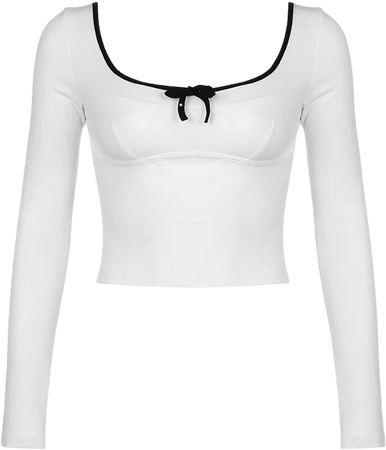 Coquette Aesthetic Long Sleeve Top | Aesthetic Outfits – Boogzel Clothing