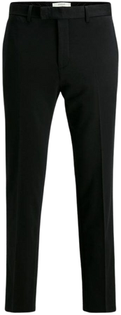 MINIMALIST STRETCH DRESS PANTS | BLACK