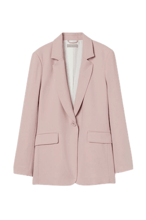 Single-breasted Jacket - Pink - Ladies | H&M US