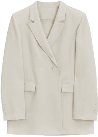 Single-Breasted Suit Jacket | Women Outerwear | Lattelier Store