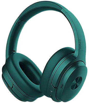 Amazon.com: COWIN SE7 Active Noise Cancelling Headphones Bluetooth Headphones Wireless Headphones Over Ear with Microphone/Aptx, Comfortable Protein Earpads, 50 Hours Playtime for Travel/Work, Dark Green: Home Audio & Theater