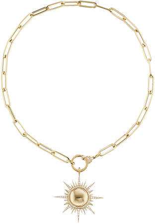 Il Sole 18k Yellow Gold Necklace By Sorellina | Moda Operandi
