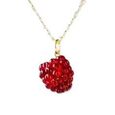 Raspberry necklace