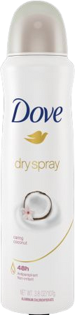 Dove Caring Coconut Dry Spray Antiperspirant